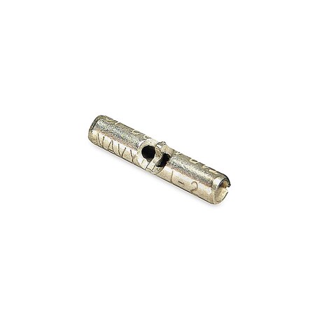 Abb BUTT SPLICE CONNECTOR, #22-#18, 0.62"L, 0.12"W, NON-INSULATED, 100 PACK 2A-18